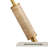 23.6" Modern Gold Table Lamp with Dual Pull Chain for Bedroom Living Room Study Room