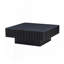 Table basse carrée 35,43 "avec pédale en panneau de fibres à densité moyenne robuste-349705836