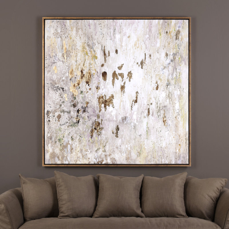 Raindrops - Picture Frame Painting Print on Canvas