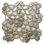 Amazon Random Sized Java Tan Natural Stone Mosaic Tile - 12"x12" Mesh Backed Sheet Indoor Use - 1 Sq. Ft.