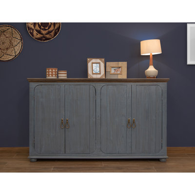 Jeska 71.75'' Solid Wood Sideboard