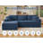 Boneless Modular Sectional Sofa, Cloud Couch-35957678-35957672