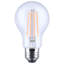 DEL A19 8 watts - filament droit - lumière rose - verre - 120 volts-1405030384