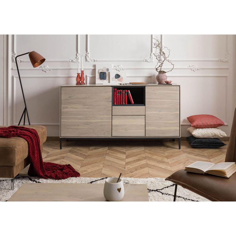 Chicago 160cm Solid Wood Sideboard