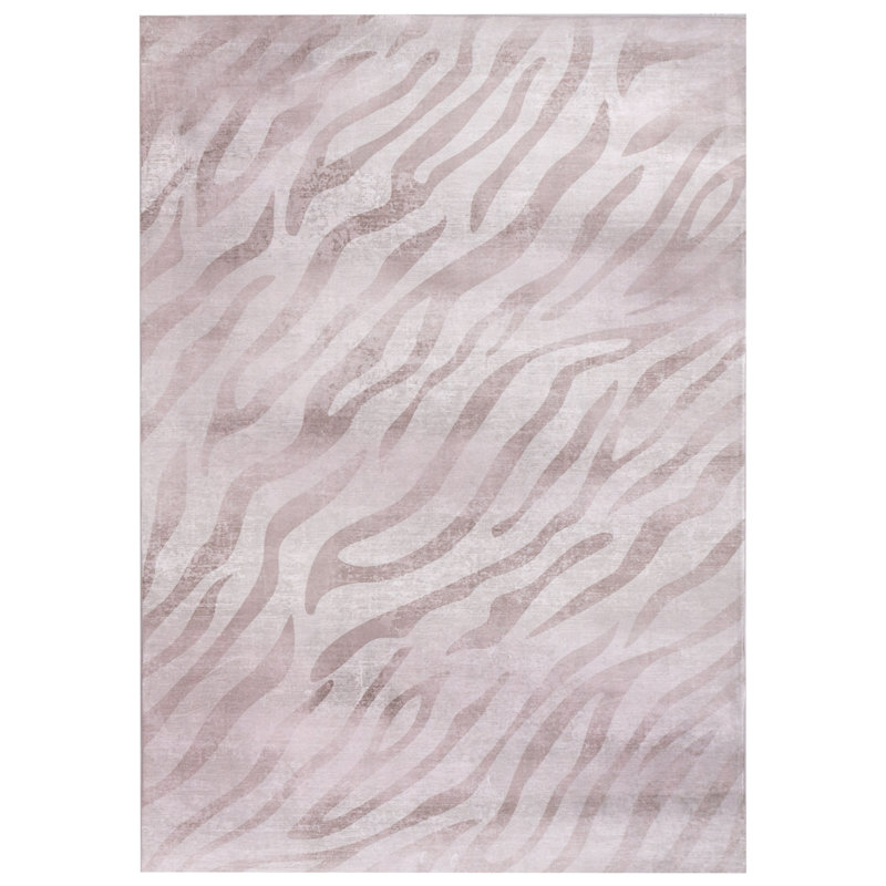 Striped Area Rug, Rectangle 140 x 200 cm