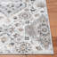 Tapis floral ivoire / gris-448701354