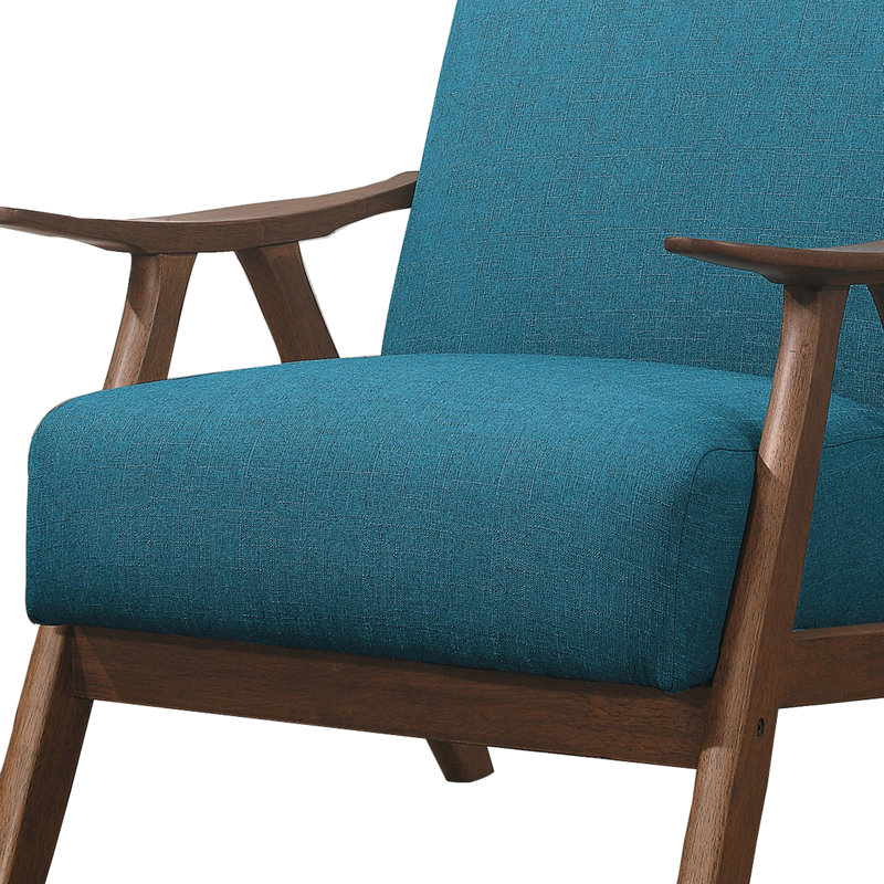 Fauteuil Lyelah, Tissu bleu