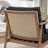 Juntier Upholstered Armchair With Ottoman-492538605