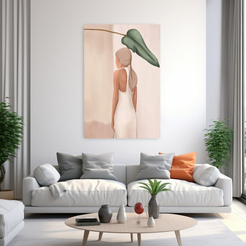Art contemporain abstrait contemporain, H 60 po x l 40 po