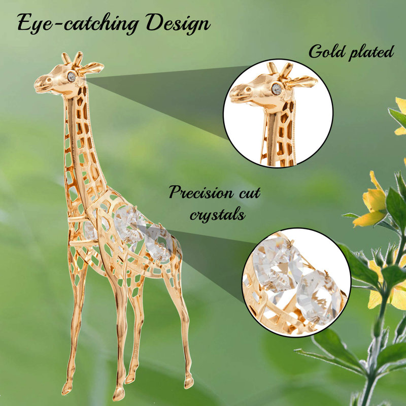 Figurine girafe à col long
