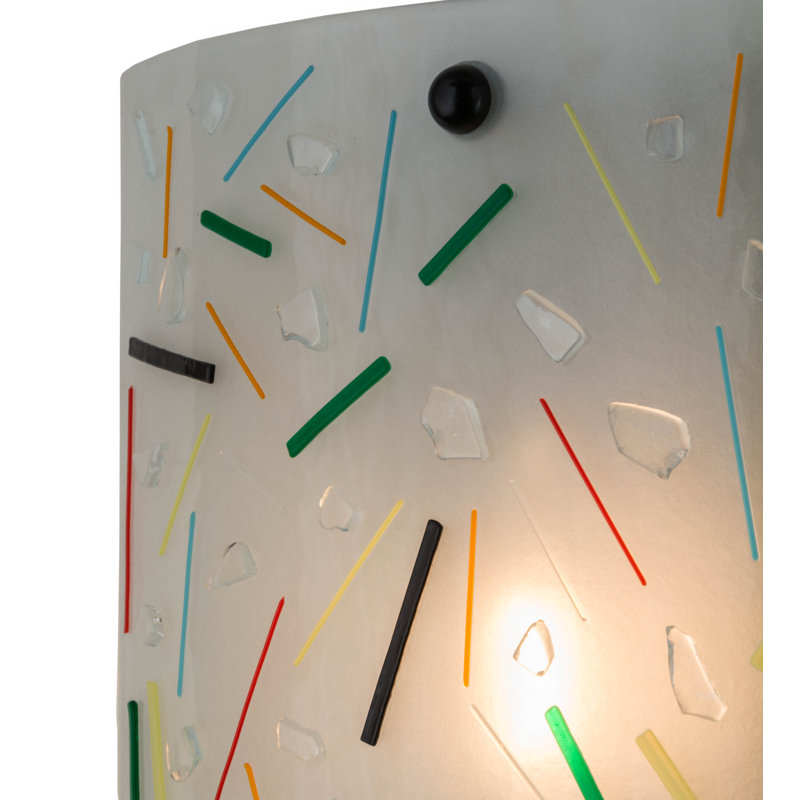 Metro Fusion Flush Mounted Sconce