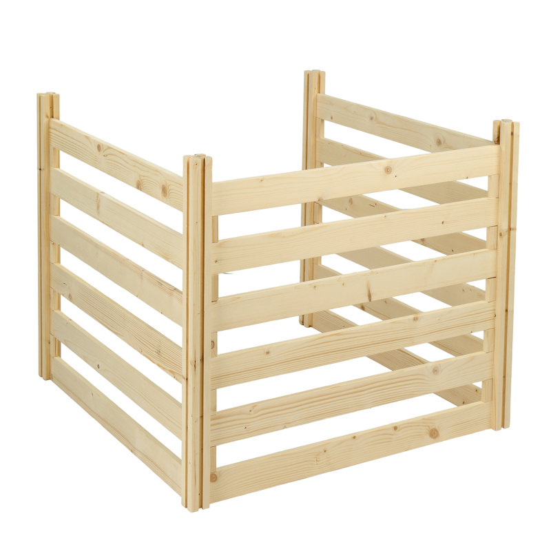 Écrans d'intimité pour clôture en bois d'extérieur, H 2,6 pi x l 3 pi x P 3 pi