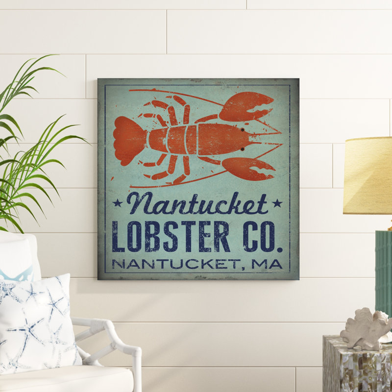 Carré de homard Nantucket, H 36 po x l 36 po x P 1,25 po