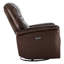 Fauteuil inclinable électrique pivotant en cuir véritable Avin Martina (ensemble de 2)-121554867