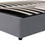 Platform Bed Frame With Wide Headboard, Reading Lamp And Usb Port-1780799504