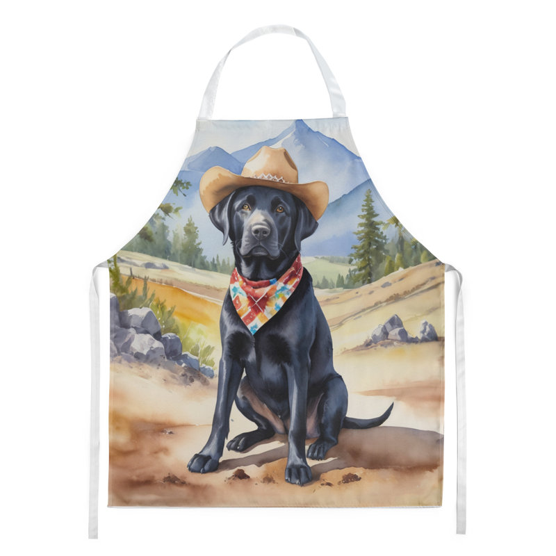 No Pattern Bib Apron
