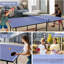 Table de ping-pong pliante double 9 po - 2 raquettes, 2 balles, 1 filet et ensemble de poteaux
