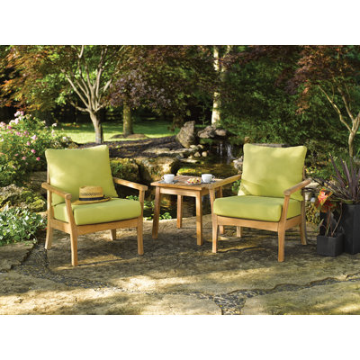 Huggins 2 - Person Patio Conversation Set