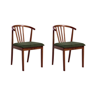 47cm H Fabric Upholstered Slat Back Side Chair