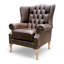Upholstered Wingback Chair