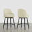 Modern Upholstered Swivel Counter Stool-848345921