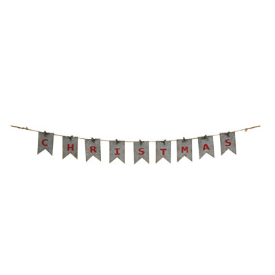 Winter Charm 69 " Pennant Garland