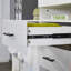 White Closet System, Walk In Closet Organizer System With 3 Shelves,2 Drawers and 3 rods