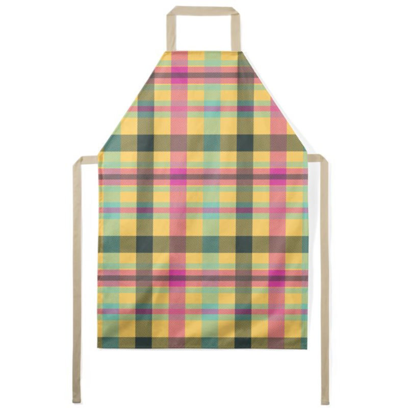 Tartan Bib Apron