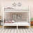 Metal Bunk Bed With Ladder And Guardrails-541667401-541667400