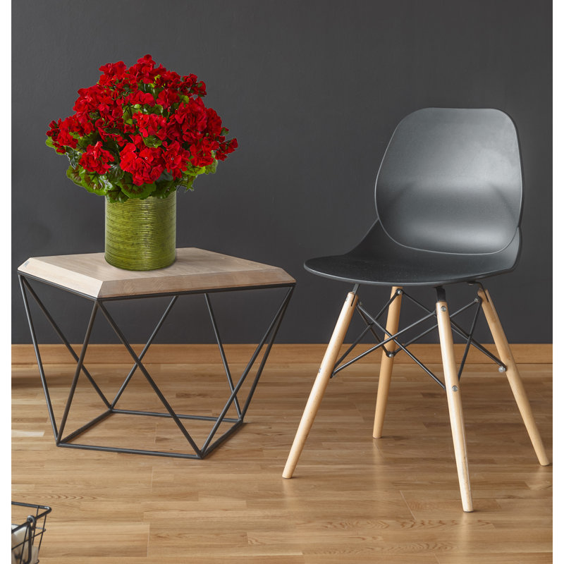 Geranium plante artificielle en métal résistant aux rayons UV (intérieur / extérieur), Rouge