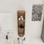 Support de rangement mural de 12 pouces pour salle de bain, design flottant pour salle de bain moderne, organisé et peu encombrant-1337099520