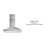Tieasy 36" Stainless Steel 700 CFM Convertible Island Range Hood with Baffle Filter-64096967