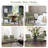 Corduroy Upholstered Solid Wood Dining Chair Side Chair (Set of 6)-105356788