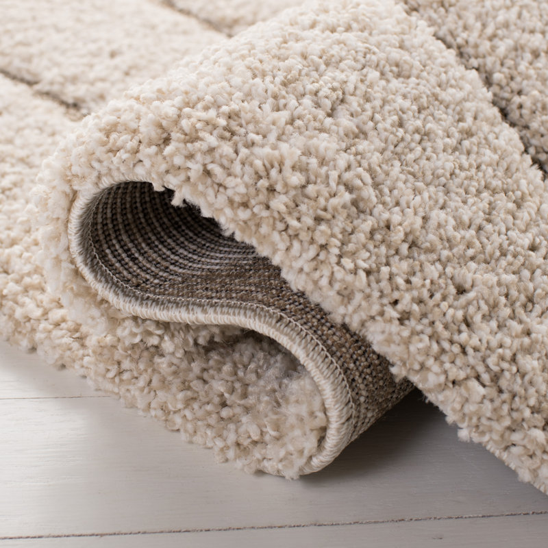 Tapis crème à motif abstrait Ashal, Rectangle 2 pi 3 po x 4 pi, Cream/Beige