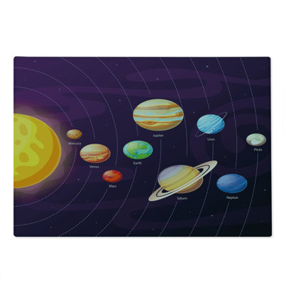 East Urban Home Glass Astronomy Cutting Board