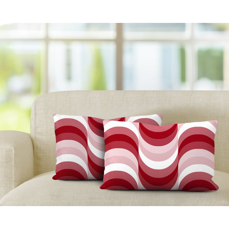  Coussin intérieur / extérieur Lumbar, Rouge