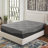 Slumber Solutions Medium Charcoal Infused Memory Foam Mattress-60955080-111363672