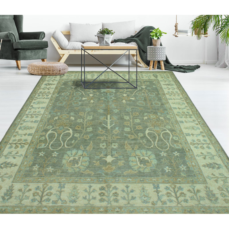 Allanie One-of-a-Kind 8'2" X 10'1" 2022 Wool Area Rug