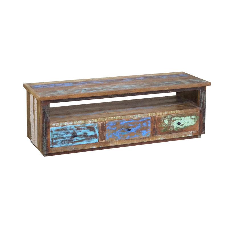 Delcastillo Unfinished TV Stand for TVs up to 65"
