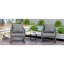 Chaise longue de patio moderne en aluminium avec rembourrage de dossier extérieur tendance et confortable-1945318605-1945318602
