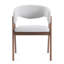 Riverton Walnut Effect Wooden Frame Dining Chair-1828502564