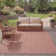 Castlebourne Red/Beige Area Indoor/Outdoor Area Rug