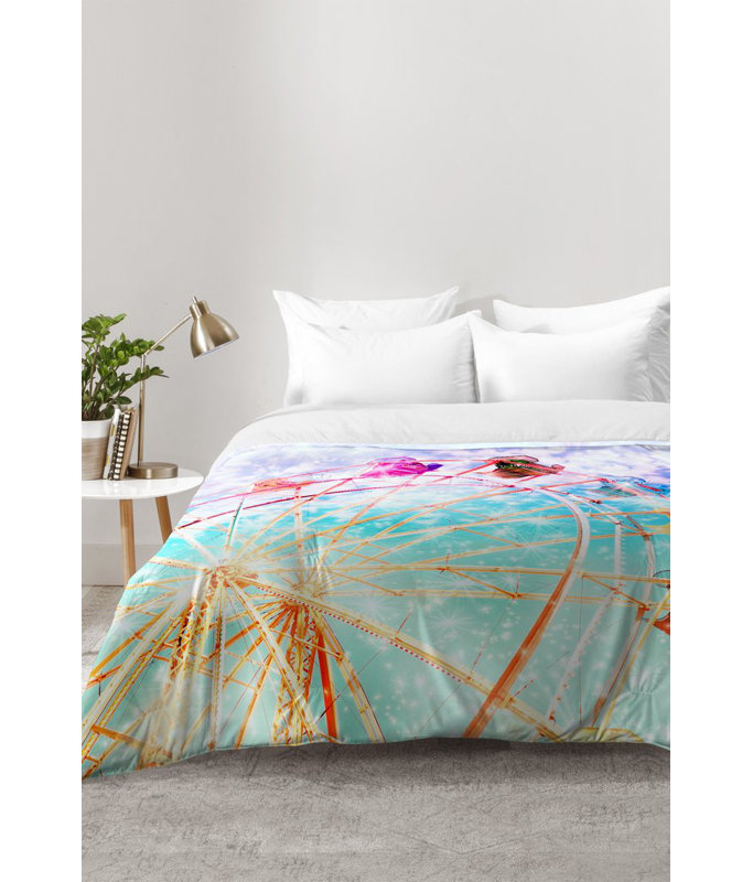 Lisa Argyropoulos Modern & Contemporary Polyester Comforter, Full/Queen Comforter + 2 Standard Shams