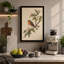 Robin on Blossom Botanical - Wrapped Canvas-2020760175-2020760088