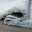 Tapis turquoise à poils longs Anttwan-187322339