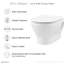 Cuvette de toilette allongée Ivy II