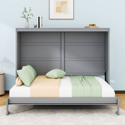 Budhan Wooden Murphy Bed Wall Bed