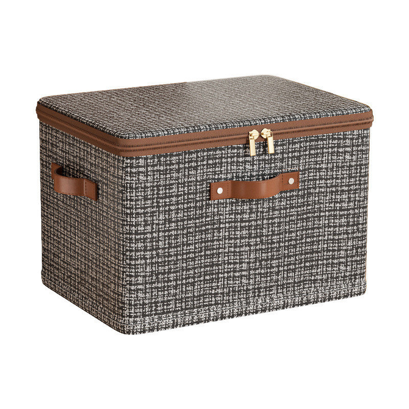  Storage Bins with Lids, Closet Organizers and Storage, Foldable Clothes Storage Bags or Moving Packing Bags, Storage Basket Containers for Blanket, Comforter, Pillow, Bedding