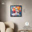 Art mural fantaisiste Sneaker avec fleurs-115127894-115127900