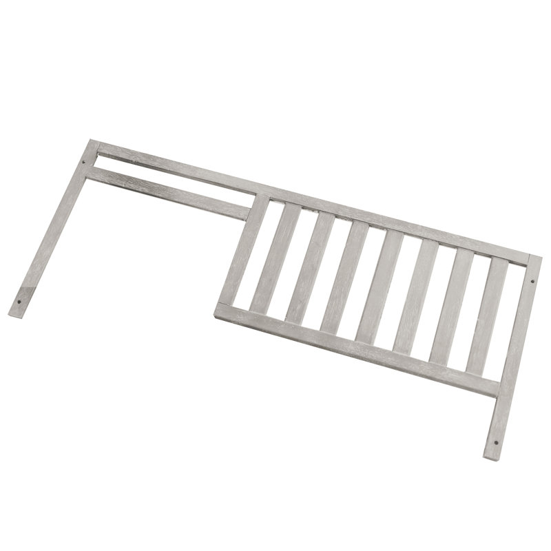 Milk Street Hudson Collection Toddler Bed Rail, White